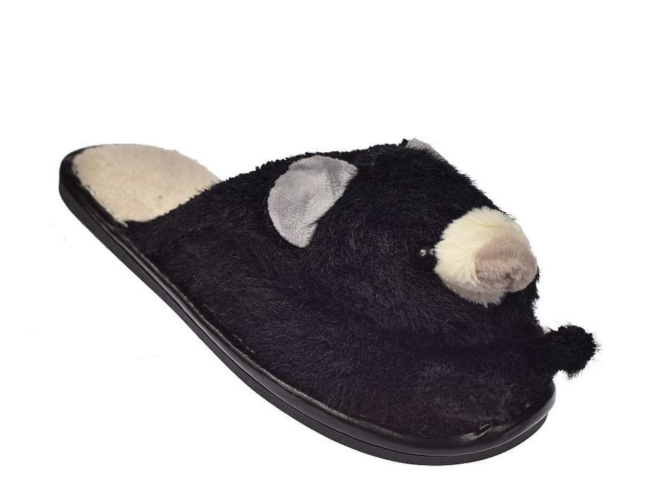 Kapcie zwierzaki pantofle domowe bambosze XC-33 BK roz 40