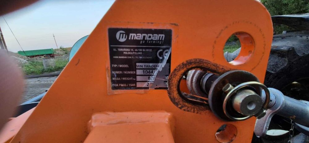 Wał nożowy tandem Mandam WN 3m