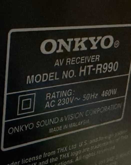 amplituner onkyo (pilot)