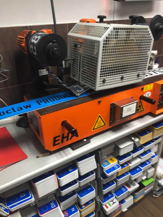 Tablica reklamowa francuska z departamentami