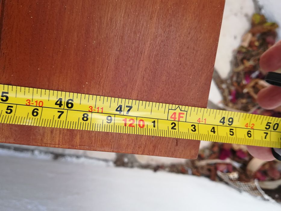 Gavetões de roupeiro de parede em madeira maciça