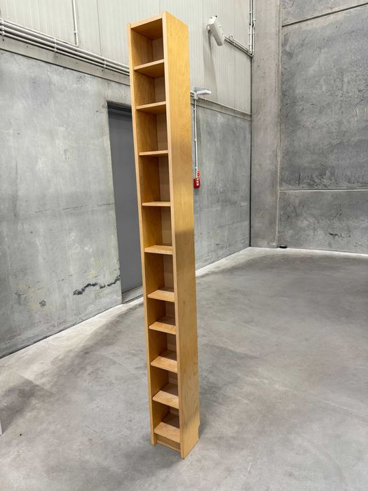 Półka na płyty CD biała