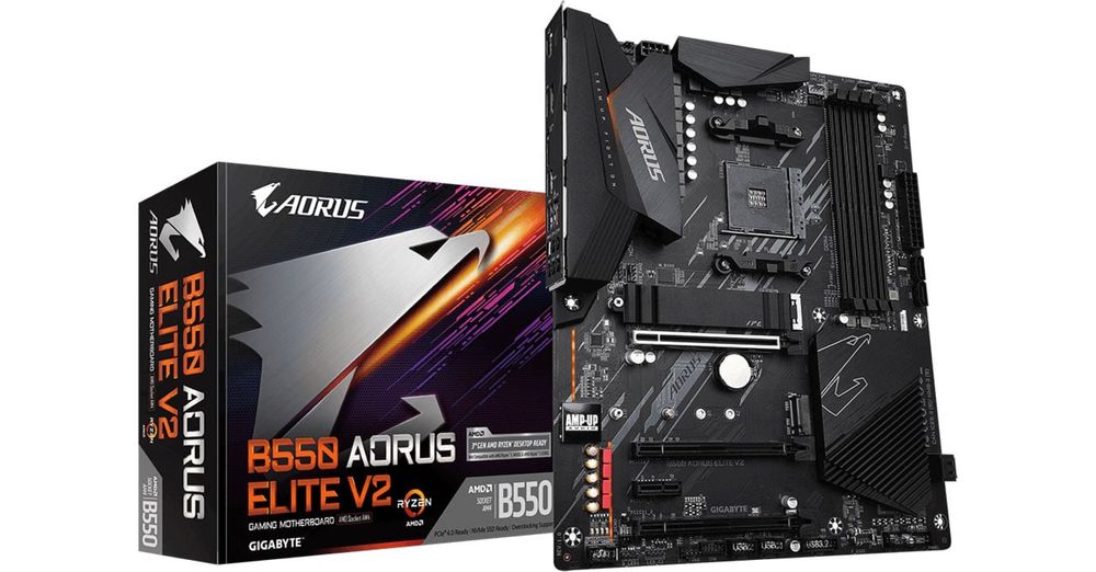Płyta główna Gigabyte B550 AORUS ELITE V2 (AM4 / DDR4 / PCIe 4.0)