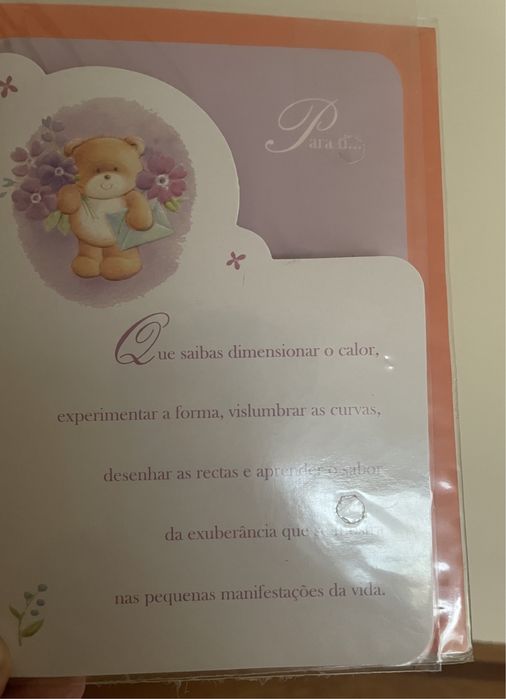 2 postais de aniversário com envelope