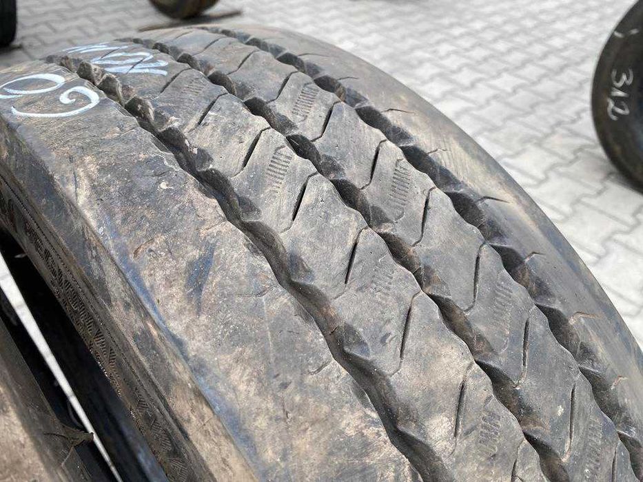Opony ciężarowe używane naczepowe 205/65R17.5 CONTINENTAL HTR2+ / 10mm