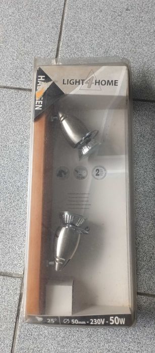 Candeeiro novo em caixa