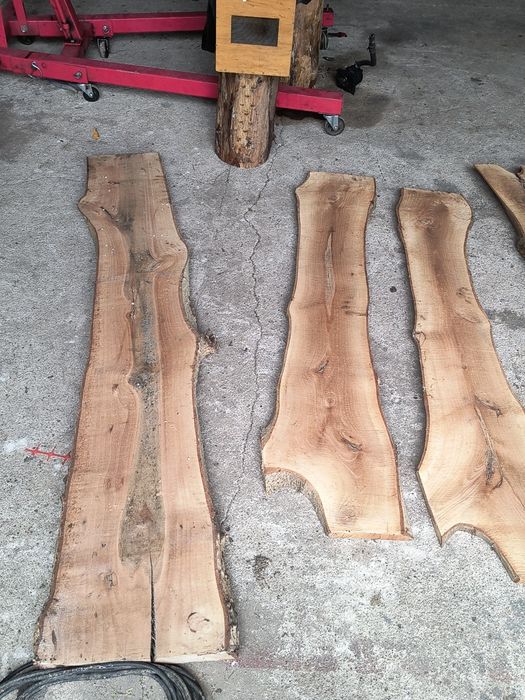 Deski i brusy z orzecha włoskiego