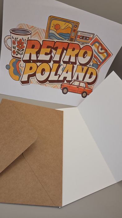 Retro kartka urodzinowa Kaseta Magnetofonowa