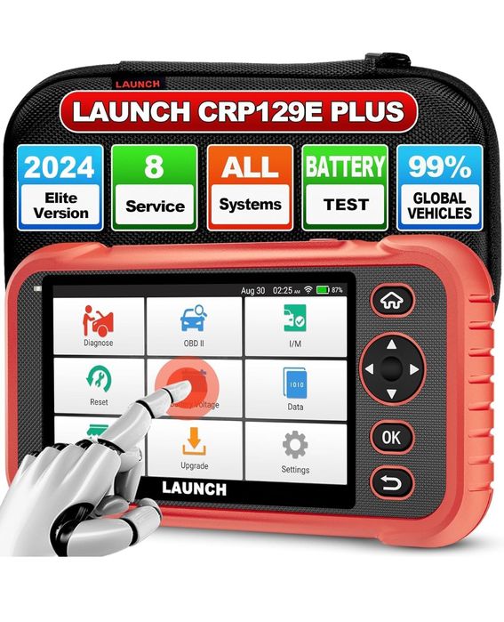 Máquina de diagnóstico Launch CRP129E PLUS touch ANDROID 2GB NOVO