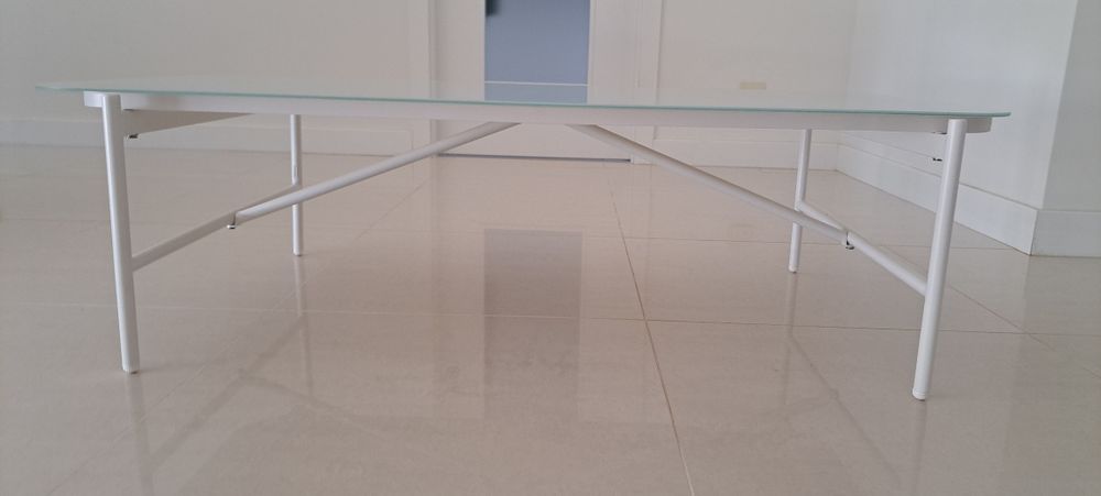 Mesa baixa de varanda