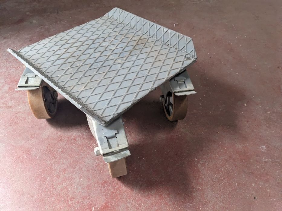base rodada para grandes cargas