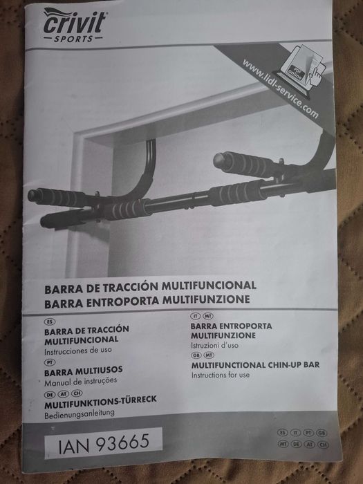 Barra Multiusos para Musculação