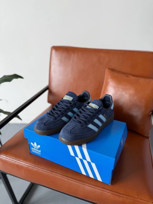 БЕЗ ПРЕДОПЛАТ‼️Кросівки Adidas Spezial Handball Blue(Сині),адідас,спеж