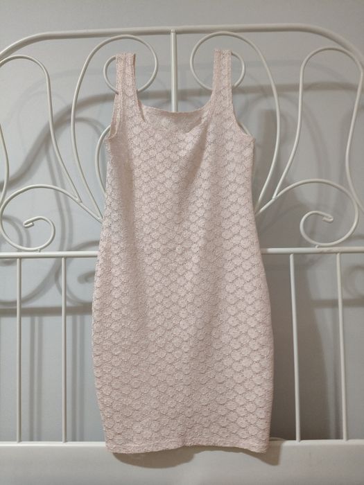 Lace dress koronkowa sukienka ażurowa S M