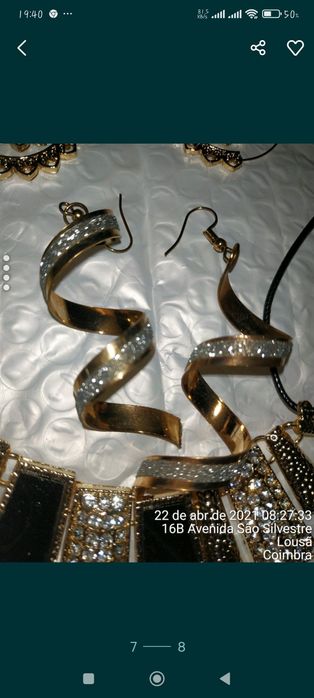 Bijuterias para senhora