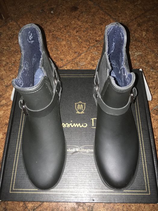 Bota de borracha preta64741100146946121