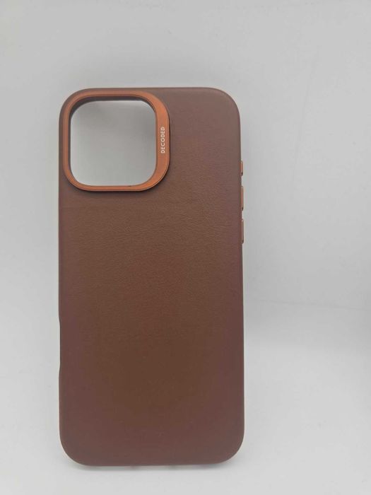 Case do telefonu DECODED Skórzany do IPhone 16 PRO Max