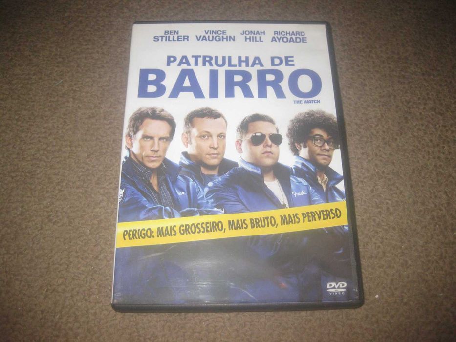 DVD "Patrulha de Bairro" com Ben Stiller