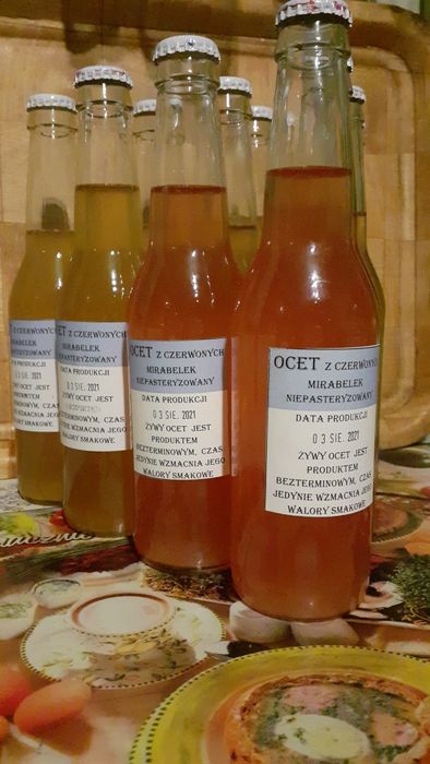 ocet niepasteryzowany