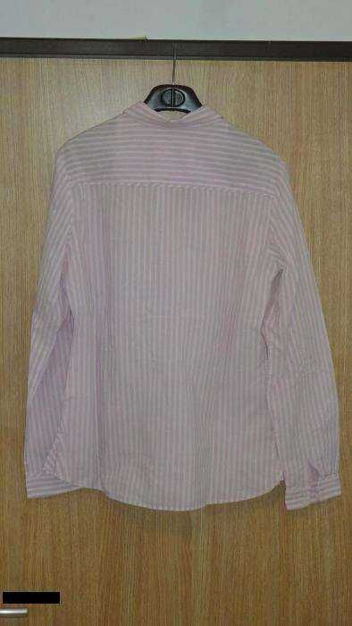 Camisa de senhora rosa Massimo Dutti