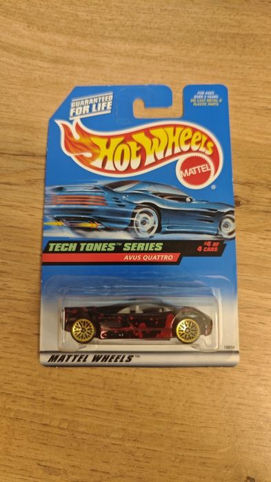 Hot wheels audi avus Quattro tech tones series 4/4 rocznik 1997