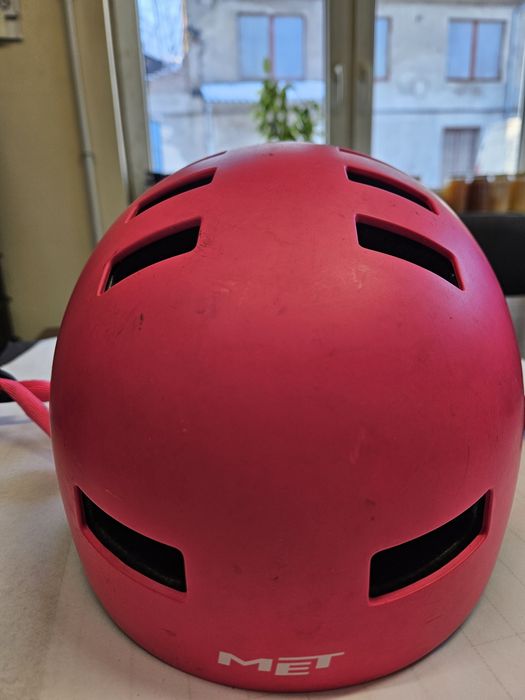 Kask hulajnoga rolki  różowy