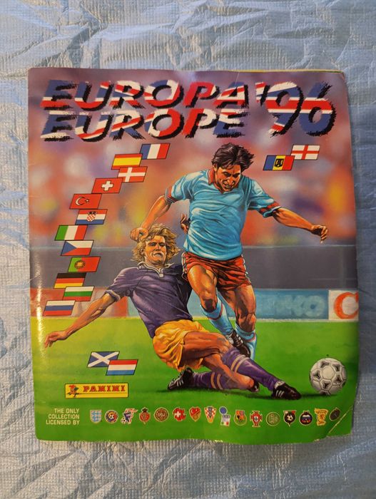 Caderneta Panini Europeu 1996 (Completa)