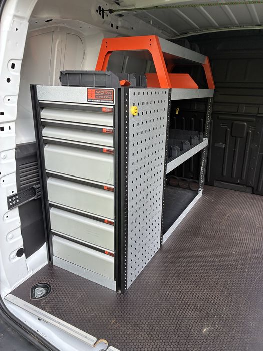 Regał samochodowy szuflady combo/transit/caddy/partner/berlingo