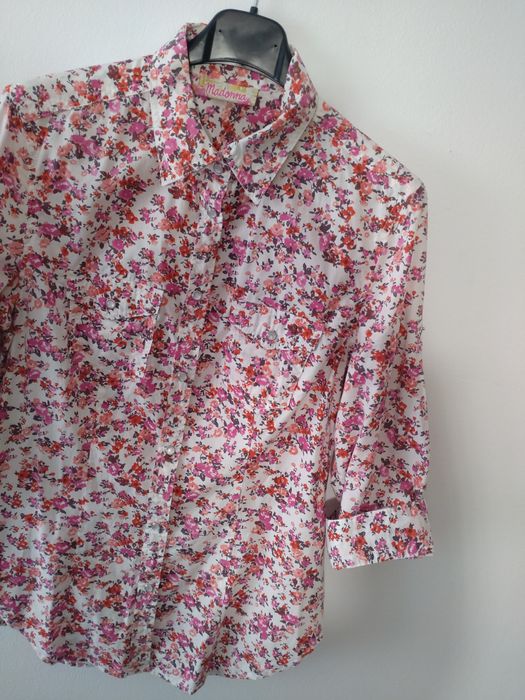 Koszula w kwiaty 100% bawełna