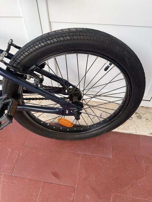 BMX criança: 20" wipe 500 9-14anos Azul