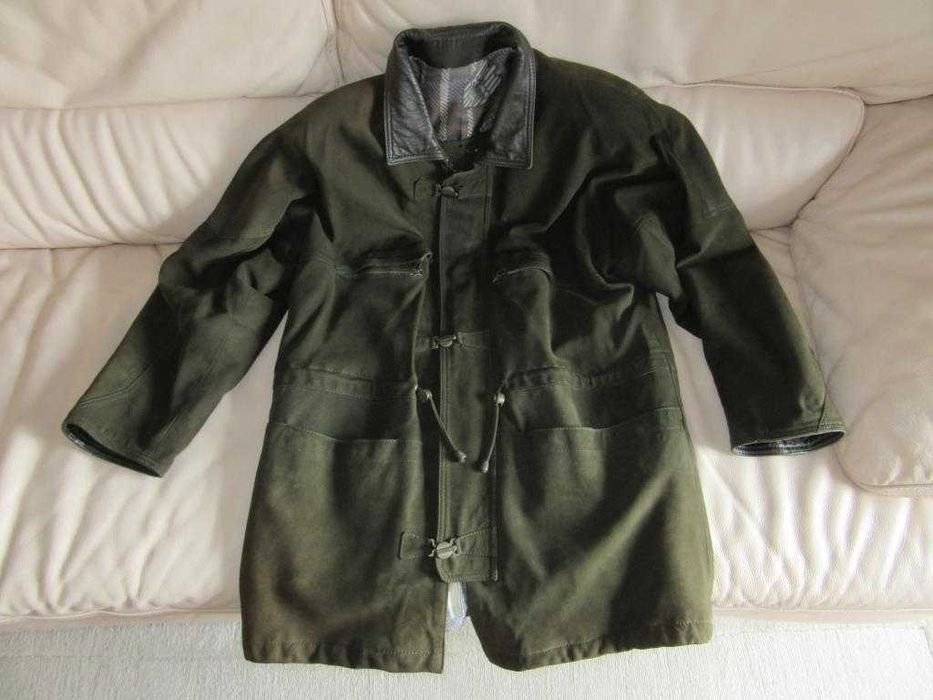 Parka Clássica em Pele Genuína