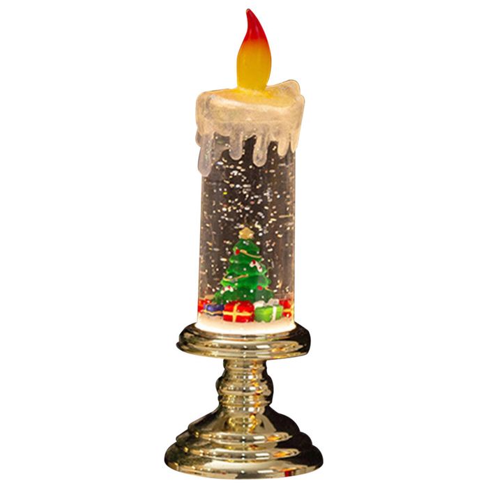 Декоративна новорічна LED свічка