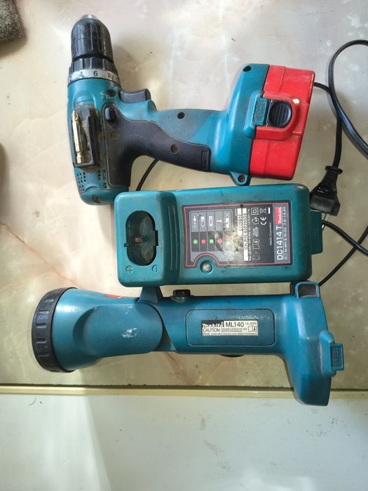 Makita wkrętarka i latarka