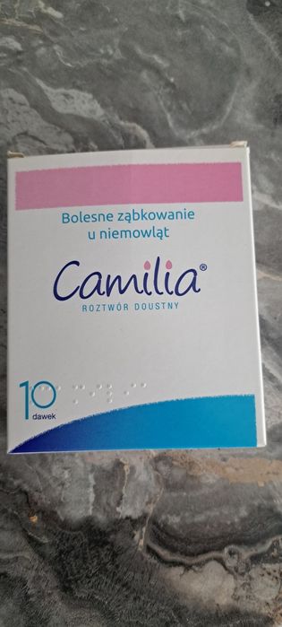 Camilia na ząbkowanie 7 sztuk