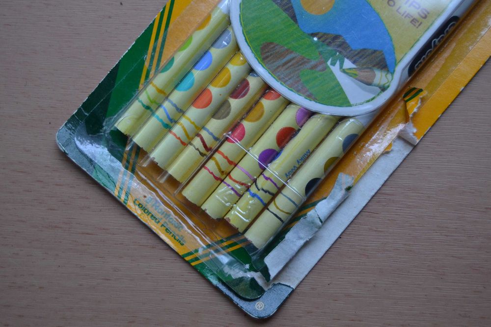 Kredki ołówkowe Crayola True to life Trzykolorowe rysiki nietoksyczne
