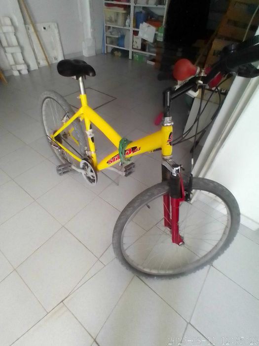 Bicicleta em ferro