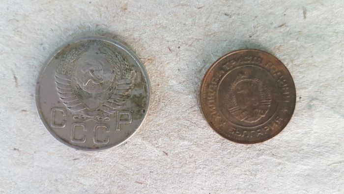 Набор монеты времен СССР 1 копейка, олимпийские, юбилейные рубли