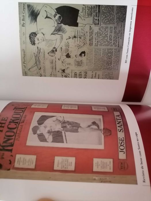 Livro JOSÉ SANTA "CAMARÃO" Com o Mundo nos Punhos 2003 Edição C. M. L. 2000 exemplares