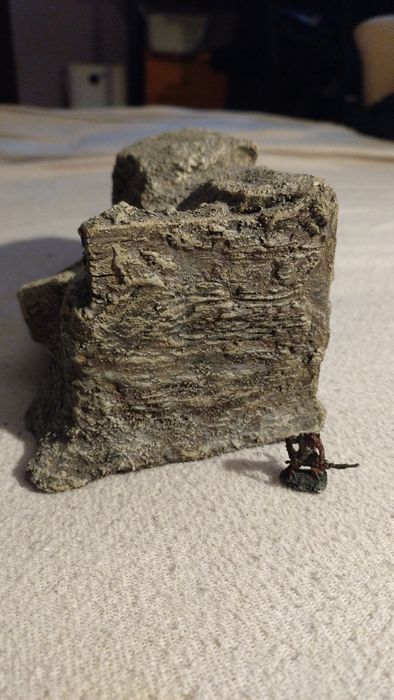Sceneria do gier bitewnych, teren, model skała, makieta rpg