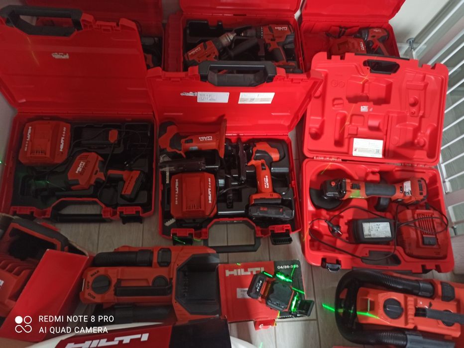 Пилосос+шліфувальна машина Hilti WFO 280,