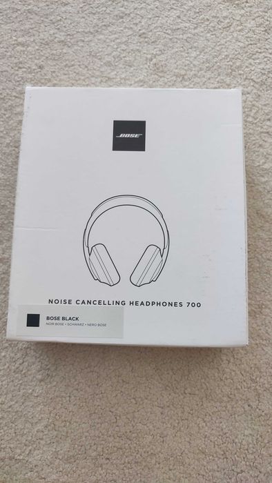 Słuchawki Bose NC700 czarne komplet
