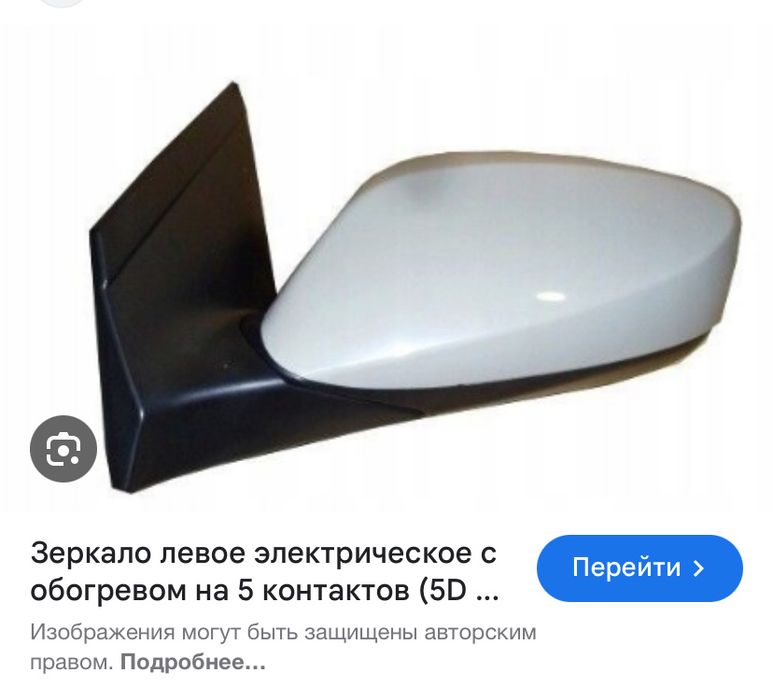 Зеркало левое Hundai i30