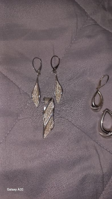 Komplet ze srebra, nieużywany