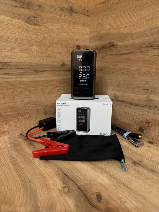Пусковое устройство Бустер Proove 10400mAh 1000A с компрессором