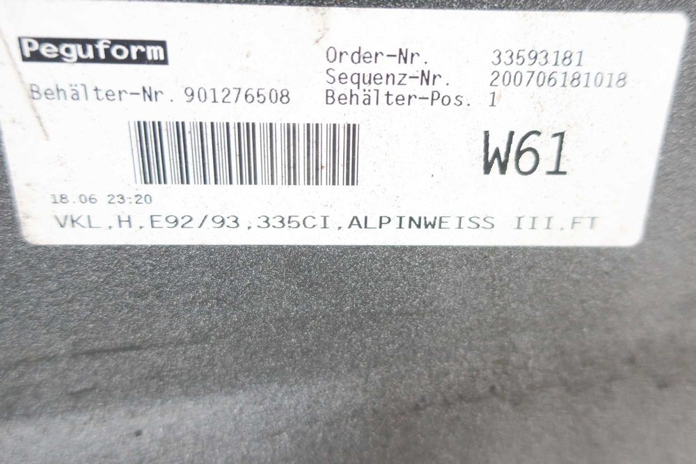 Zderzak tył tylny BMW 3 e92 e93 335i 335d pdc