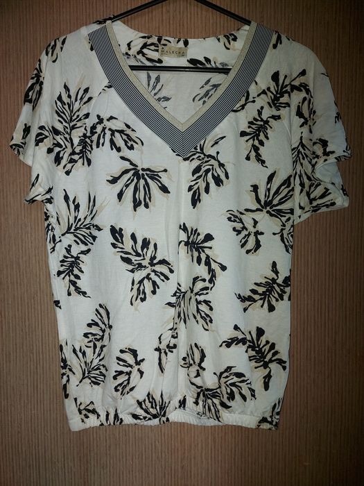 Małecka | bluzka | boho | hippie | taśma | liście | wyjątkowa