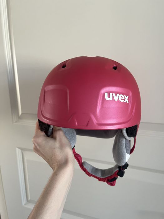 Kask narciarski Uvex różowy manic pro pink met 51-55 cm