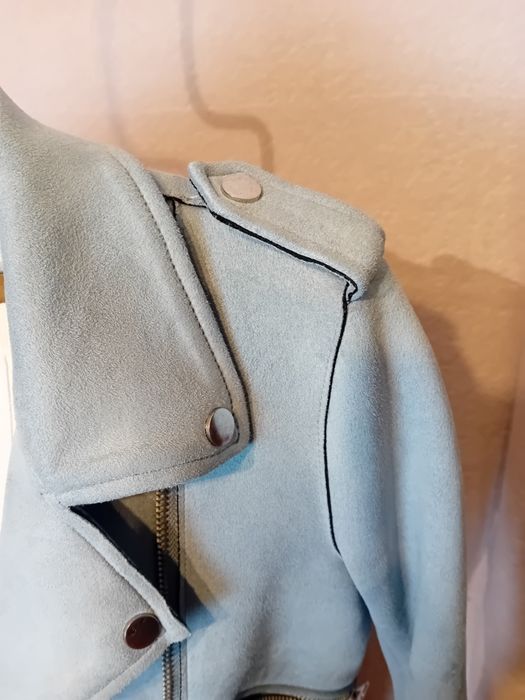 #Zara basic ramoneska błękitna