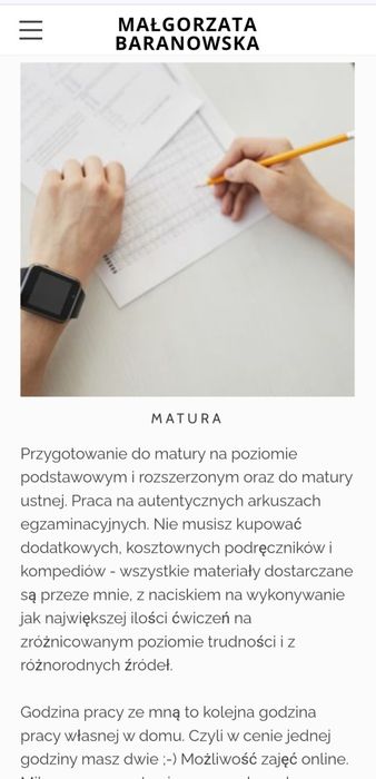 Matematyka korepetycje