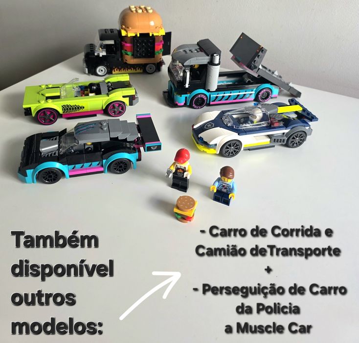 Lego City 60404 - Carrinha de Hambúrgueres